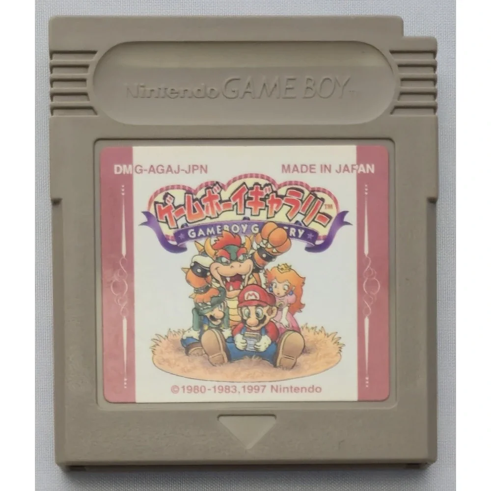 Game Boy Gallery 1 2 3 & Picross 2 Bundle - Nintendo GB GBC Japan Import Lot